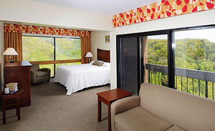 Hawks Nest State Park Hotell Ansted Rum bild